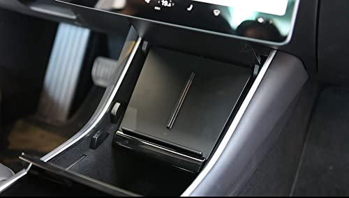FENQING-Y 10W Fast Car QI Wireless Charger Phone Wireless Charging Pad Mat Compatible with Tesla Model 3 Model Y, Matte Black