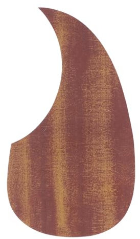 Gitarren Schlagbrett, Selbstklebendes PVC Pickguard Set mit Holzmaserungsmuster, Wassertropfen-Design für E-Gitarre und Akustikgitarre, Vielseitig für Musikaufnahmen, Übungen und Live-Performances