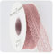 Hrlace 1 Roll Spitzenband Vintage 3cm Breit Spitzenborte Stoffband Dekoband Geschenkband Hochzeit Borten und Bänder zum Nähen für DIY-Hochzeitskostüme, Party, Tortenschachteln, 20 Yards Rosa 1#