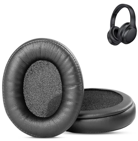 Premium Proteinkleder Ersatz Ohrpolster für Taotronics SoundSurge 90/SoundSurge 85/TT-BH090 Kopfhörer Ersatz-Ohrpolster