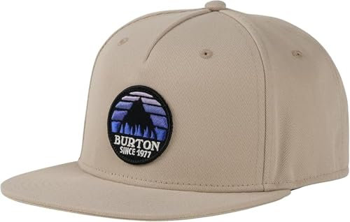 Burton Underhill Twill Snapback Hat, Summit Taupe, Einheitsgröße