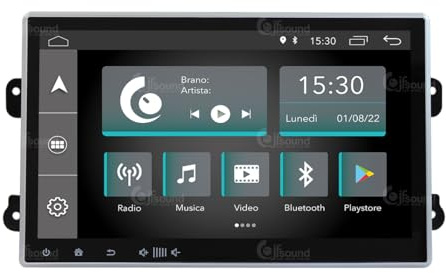 Autoradio für FIAT Ducato 8 Ohne Original-Radio Android GPS Bluetooth WiFi USB DAB+ Touchscreen 10 8core Carplay AndroidAuto