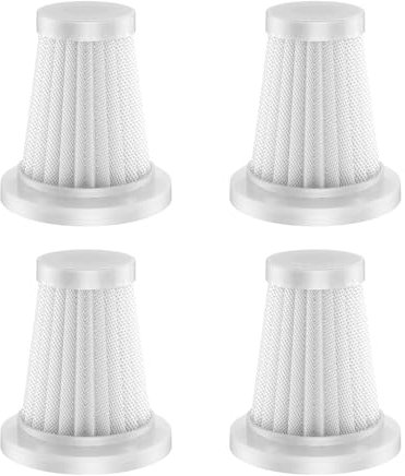 Unipampa 4Pcs Filtri per Aspirapolvere, Filtro di Ricambio, Filtro HEPA, Filtro per Aspirapolvere, Lavabile e Riutilizzabile, per Aspiratore Auto, Aspirapolvere a Mano