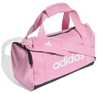 Adidas Unisex Essentials Linear Duffel Bag, st Tropic Bloom/White, XS