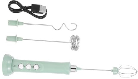 COLLBATH Batidora Eléctrica Mini Espumador De Leche Batidora De Leche Recargable