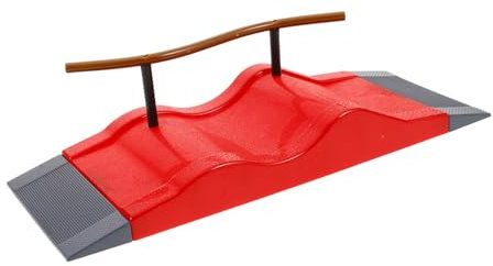 Sosoport Finger Skateboard Ramp Mini Skate Park Zubehör für Finger Skateboard Einfache Montage Vielseitige Hindernisse für Erwachsene für Tricks und Spaß