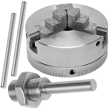 Mini mandrino per tornio | Mandrino per tornio in legno - Accessori per trapano a pinza di precisione autocentrante per officina industriale Fabbrica di riparazione hobbisti