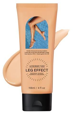 Tattoo Cover Up Makeup SPF 30, Full Cover Body Concealer for Tattoos Scars Blemishes, Körper Bein Make Up Wasserfest, Volldeckender Body Coverage Perfector, Tattoo-Abdeckung Concealer ohne Übertragung