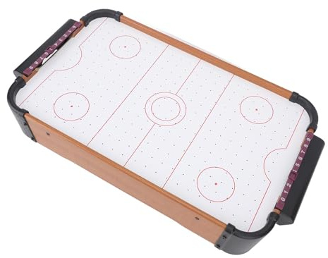 RiToEasysports Juego de Mesa de Hockey de Aire para Niños, Mini Mesa de Hockey de Aire Portátil con Ventiladores Eléctricos para Familiares y Amigos, Diversión en Interiores y Exteriores