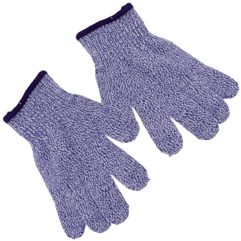 KICHOUSE Schnittfeste Handschuhe für Kinder, Größe Xs, 1 Paar, Blau