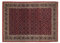 BADOHI HERATI echter klassischer Orientteppich handgeknüpft in rot-blau, Größe: 60x90 cm