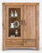moebelstore24 Highboard/Vitrine Kiroyal - Wildeiche massiv geölt