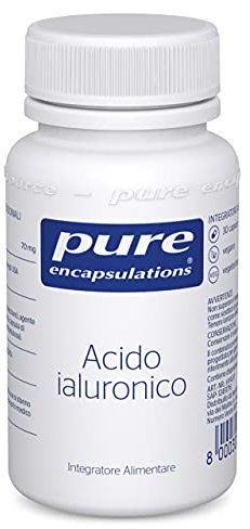 Pure Encapsulations - Acido Ialuronico - Alto Assorbimento, Fermentato, Basso Peso Molecolare - 30 Capsule