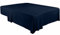 Utopia Bedding - Bettlaken ohne Gummizug - Betttuch 225 x 255cm - Laken für Bett 135x190cm - Flaches Blatt weiche gebürstete Mikrofaser - Marineblau