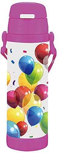 Maestro MR-1640 - Termo para niños de acero inoxidable (500 ml, color rosa)