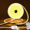 Wisada Neon LED Streifen 1m, 12V 2835 120LEDs/m Silikon Flexibler Neonstreifen, Dimmbar Warmweiss Neon LED Lichtband mit Berühren Dimmer & Netzteil für Schlafzimmer