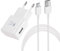 Ladeadapter mit Schnellladefunktion (USB Typ-C) Schnellladegerät mit Original Ladekabel 1,5m Für Samsung Galaxy S10/S9/S8/S10e/S10+/S8+/S9+/Note 8 9 20/S22/S21/S21 Ultra/ S20/Z Flip3/A16/A30/A53