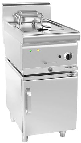 GGM Gastro | EFK400-EN#UBK400-E | Elektro Fritteuse - 10 Liter - 9 kW - inkl. Unterbau mit 1 Tür