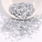 2000 Stück Pailetten kit paietten Pailletten basteln Lose Pailletten Cup Schillernde Spangles für DIY Kunsthandwerk Herstellung Nähen Aufkleben Auffädeln Glänzende Dekorative Hochzeit 4 mm,Silber