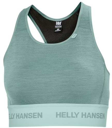 Helly Hansen Women's W LIFA Merino Midw Bra, Cactus, L