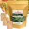 Katzenhimmel Premium Bio Katzenminze 65g mit 3 extra Spielsäckchen - 100% Natürliche und Biologische Catnip aus Frankreich, Nepeta Cataria für Spielspaß und Katzenwohlbefinden
