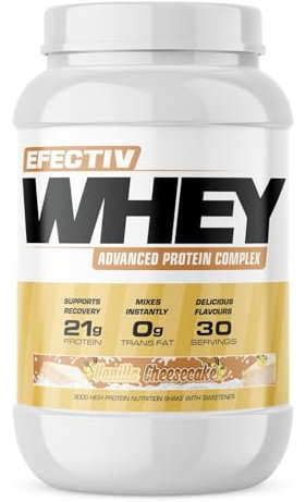 EFECTIV Whey Protein 900g (Vanilla Cheesecake)