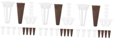 Yardwe 3 Sets Hydrokultur Anbau Set Hydrokultur Anbausystem Set Topf Für Hydrokultur Gartenpflanzen Anzuchtbehälter Starter Töpfe Zum Pflanzen Hydrokultur Zubehör Hydrokultur