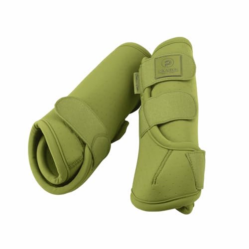 Eskadron Pferde Gamaschen Pro Dressage Hind Moss Green Platinum 2024, Größe:V