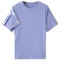 Chemise post-chirurgie entièrement ouverte sur le devant pour femme - Ouvertures latérales et manches réglables pour la récupération des blessures au bras - Haut d'été doux et extensible avec col rond