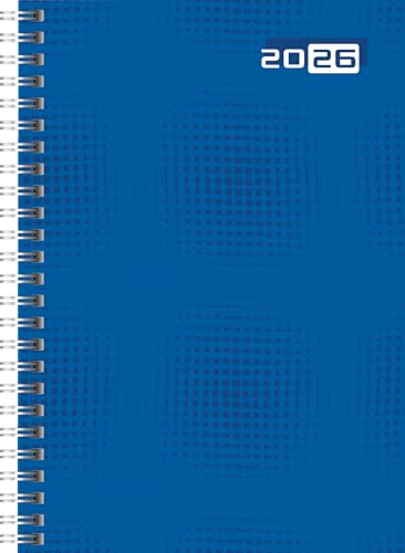 rido/idé Buchkalender Mod. futura 2 2026 | A5, Papier, blau