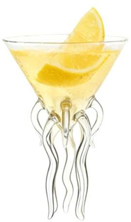 Genérico Verres à cocktail mignons, verres amusants de 120 ml, verres à vin et bar – Pour champagne, whisky, boissons alcoolisées, décoration de maison, bureau, restaurant, fêtes de Noël