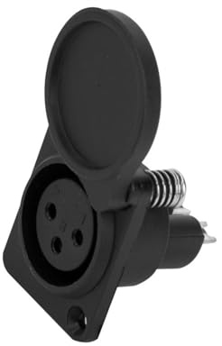 Tmboryuu Elektro Scooter Batterie Ladeanschluss Stecker, 3-poliger Inline Anschluss, Ersatz für Elektro Fahrrad Batterie, Ersatzteil, Inline Anschluss
