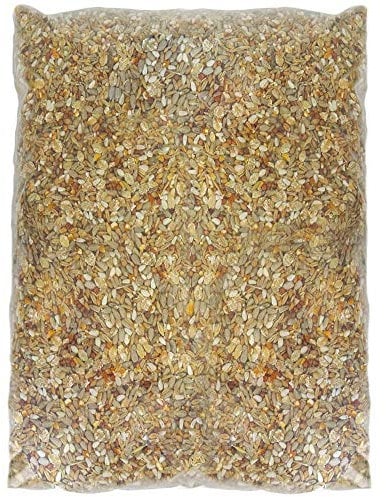 SQUAWK No Mess Seed Mix | Garden Wild Bird Food Mixture | Husk and Shell Free Seeds | Premium Quality Balanced Formula | Protein-Rich Mix Great Source of Energy | Attracts Various Birds (5kg)
