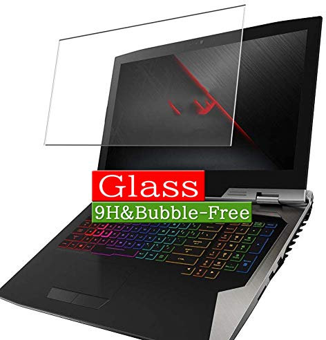 VacFun Protection d'écran en Verre Trempé, Compatible avec ASUS 17.3 Gaming Laptop ROG G703GI-I9G1080 Visible Area Tempered Glass Screen Protector(Pas Une Couverture complète)