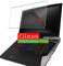 VacFun Protection d'écran en Verre Trempé, Compatible avec ASUS 17.3 Gaming Laptop ROG G703GI-I9G1080 Visible Area Tempered Glass Screen Protector(Pas Une Couverture complète)