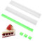 LaceDaisy DIY Lange Tube Schaum Dessertform Silikonform für die Herstellung von Seifen Kerzenform handgefertigt Kerze, Dekoration Kuchen Werkzeug, Küche Handwerk Dekorationen
