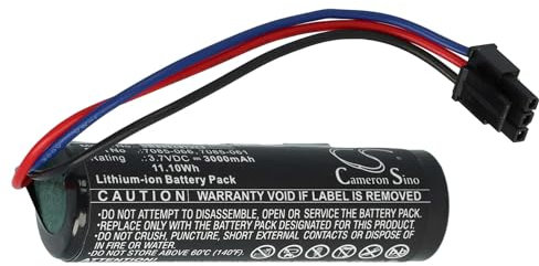 vhbw Akku Ersatz für Wolf Garten 7085-918 für Rasenmäher (3000mAh, 3,7V, Li-Ion)