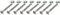 8 x HMH-Shop Bettschraube M6 x 60 mm + Quermutter M6 Bettbeschlag Innensechskant
