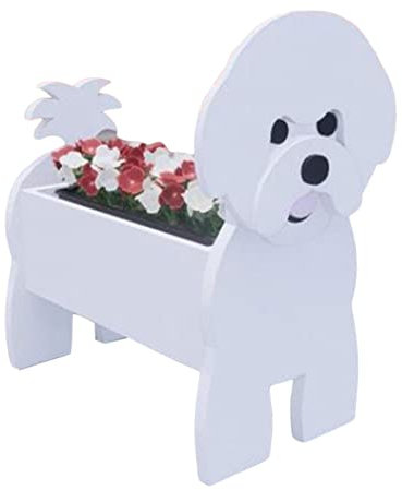 Matago Cute Garden Planter Pot - Cartoon Pet Dog Flower Pot, Succulent Cactus Planter for Garden, Air Plants