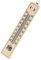 SIDCO Thermometer 1 x Holz Außen Innen Außenthermometer Analog Gartenthermometer Raum