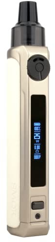 SMOK RPM 25W Kit, Pod System, 900 mAh, 2 ml, beige white leather