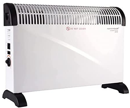 Riscaldamento Elettrico, Termoconvettore Mobile, Elettrico con Termostato, Riscaldamento 2000 Watt, Risparmio Energetico, Riscaldamento Elettrico Mobile per Ambienti Fino a 30 Mq, Termoventi