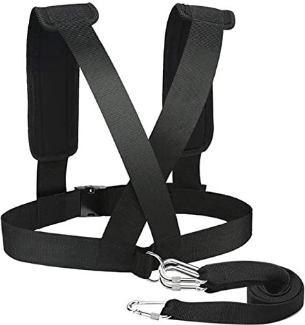 Schlitten-Zuggeschirr, professionelles Schlitten-Geschirr, Reifen-Zuggeschirr, Training – Gewichtsschlitten-Training, Geschwindigkeitstrainer