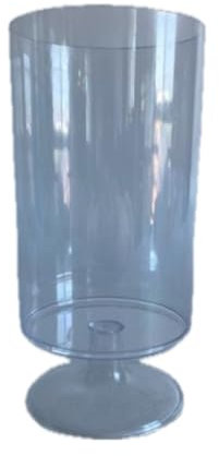 Bigiemme Recipiente de plástico cilíndrico D 12,5 cm H 19,5 cm