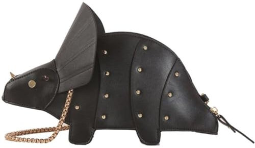 Lpitoy Niedliche Umhängetasche in Dinosaurierform Für Damen, Pu-Leder, Nieten-geldbörse, Umhängetasche, Handtaschen Für Mädchen