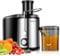 SHARDOR Juicer Machines, 800W Juicers with 3 Speed Control for Fruit and Vegetables,Higher Juice Yield Extractor Machine, Stainless Steel Centrifugal Juicers