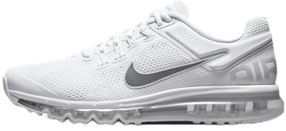 Nike Air Max 2013 NA4 Herren-Schnürschuhe, Weiß/MTLC-Silber-Schwarz, 39 EU