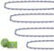 4-Pack Chainsaw Chain 12 inch 043 Gauge 3/8 LP Pitch 45 Drive Links Highly Durable Replacement Chain with Storage Box Fits Dewalt, RYOBI,Craftsman,etc