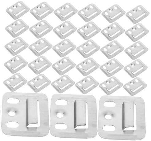 OSALADI Edelstahl Wandpaneel Clips Integrierte Wandpaneel Befestigung Wandhalterung Für öbel Langlebige Und Rostfreie Wandverkleidung