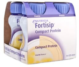 Fortisip Compact Protein Vanilla 125ml 24 Pack